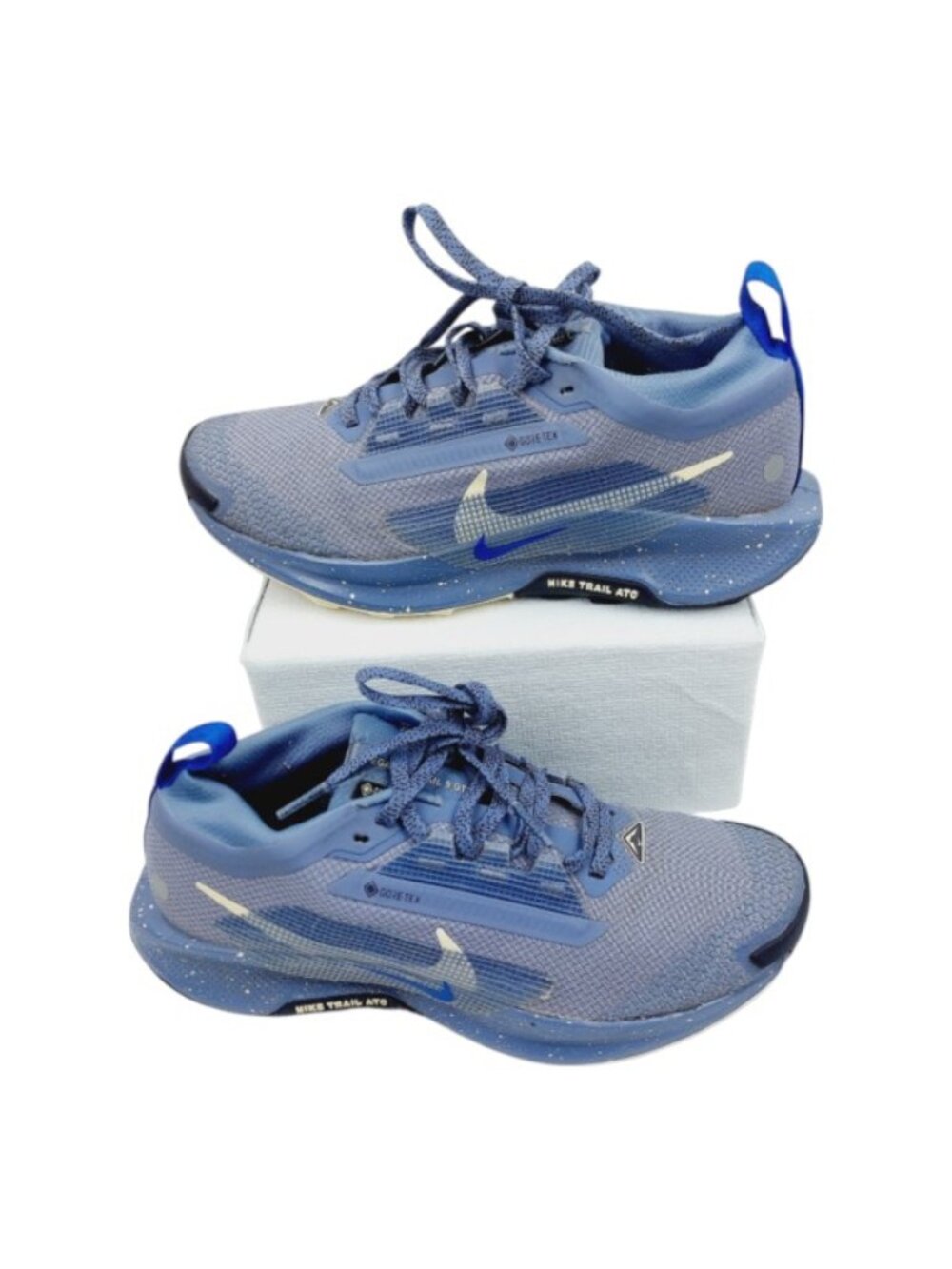 Nike Women's Indigo Blue Pegasus Trail 5 Gore-Tex WP Trail Running Shoes Sz 6.5